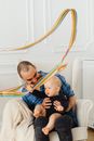 A Man Holding His Baby