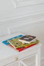 Books on White Wooden Table