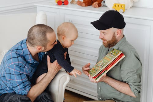 Kostnadsfri bild av bebis, fäder, familj