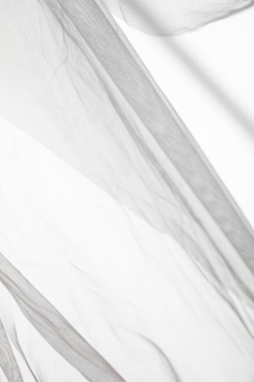 Darmowe zdjęcie z galerii z biała tkanina, czarny i biały, monochromatyczny