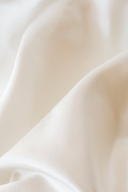 Close Up Shot of a Satin Fabric