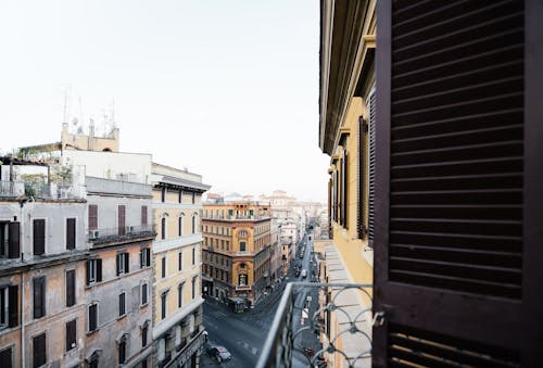 A Street View from the Balcony