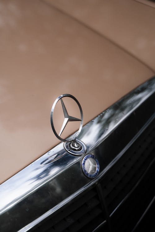 Free A Logo of a Luxury Car Stock Photo