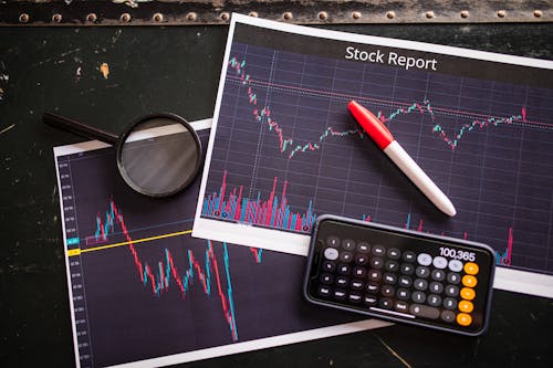 Gratis stockfoto met aandelen, aandelenbeurs, afdruk