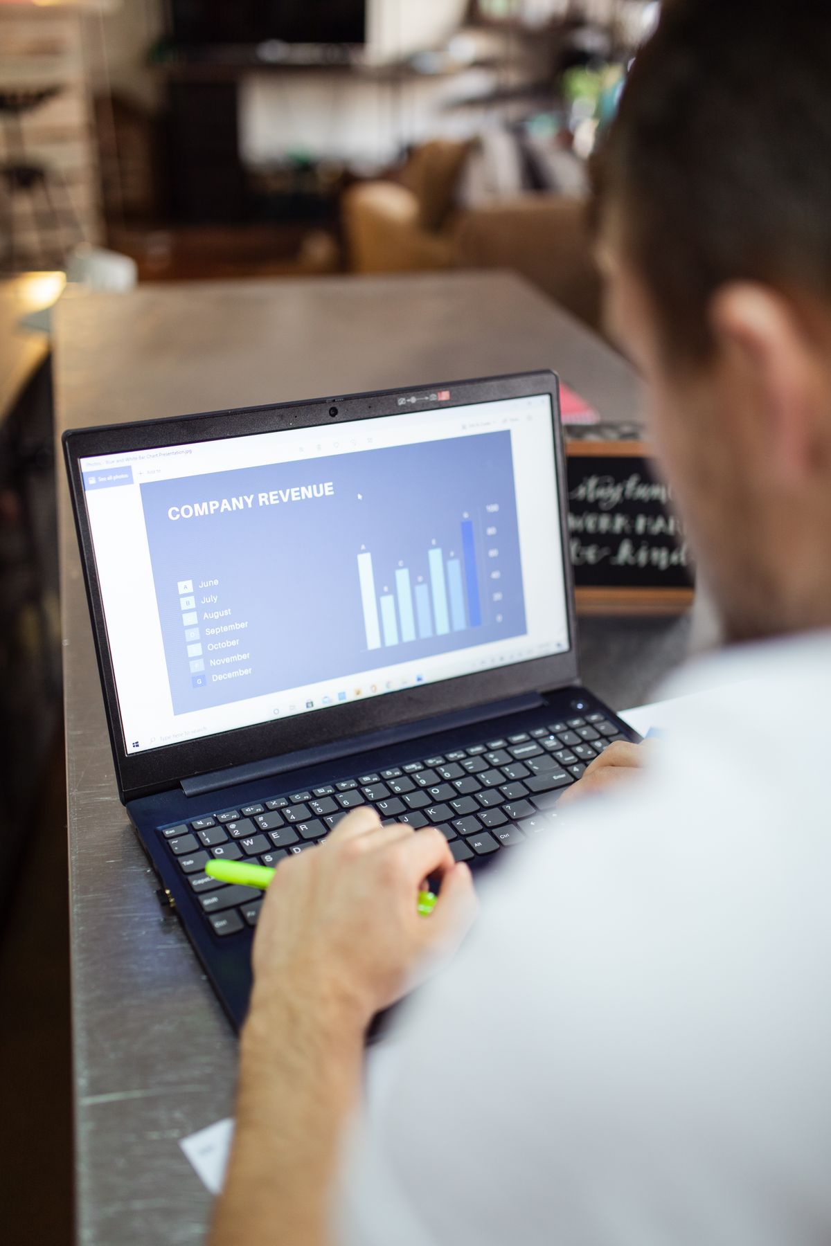 Person researching alternative short-term loan options on a laptop