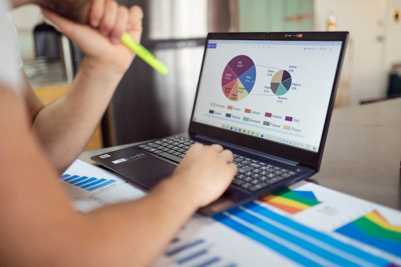 Growth and analytics illustration