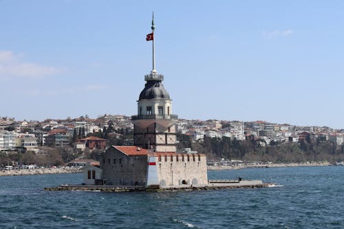 Free The Maiden's Tower in Turkey  Stock Photo
