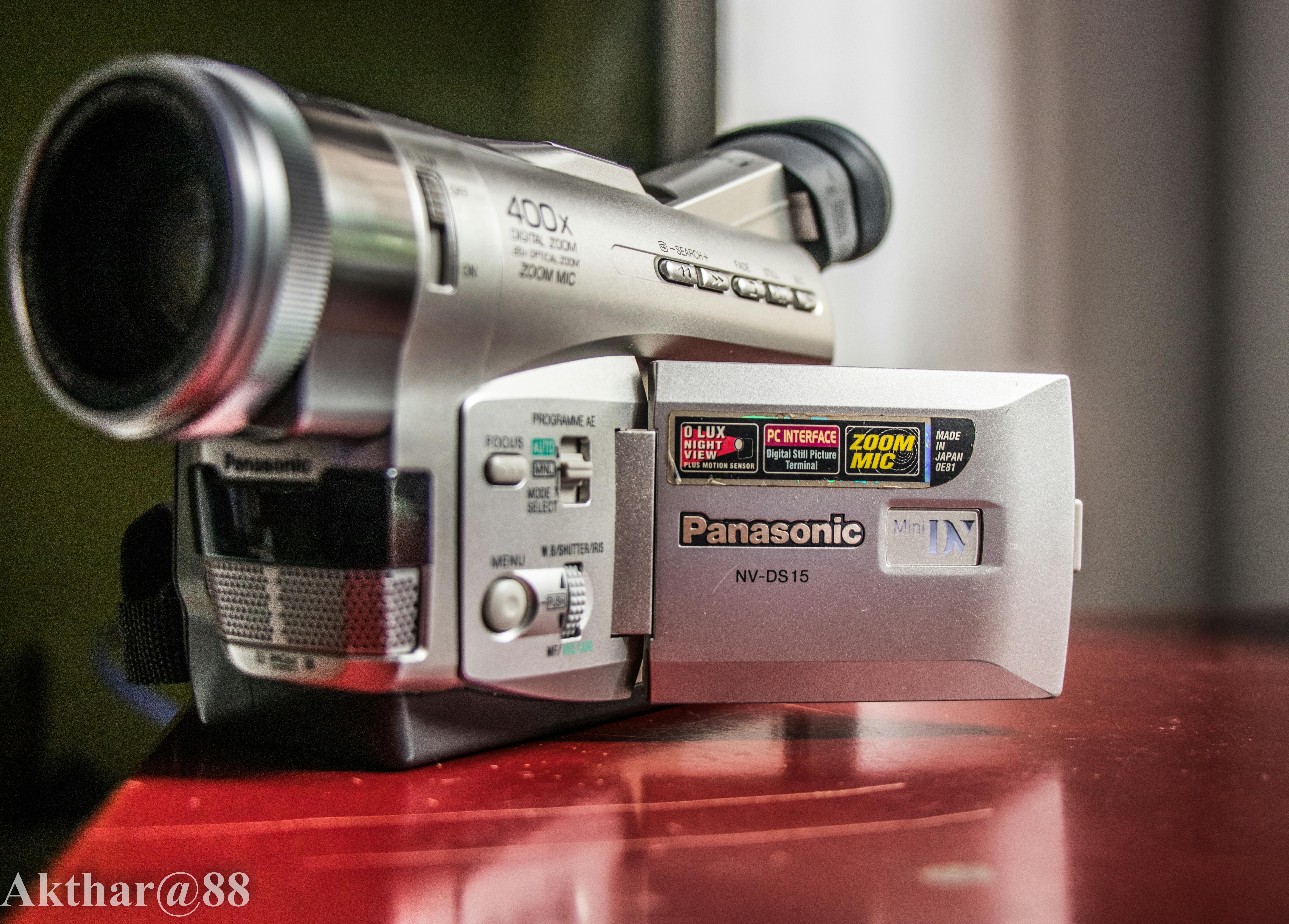 Free stock photo of panasonic video camera