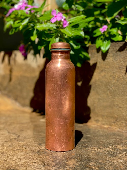 Free stock photo of bottle, copper
