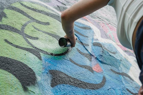 Gratis lagerfoto af Gadekunstner, graffiti kunst, hånd Lagerfoto