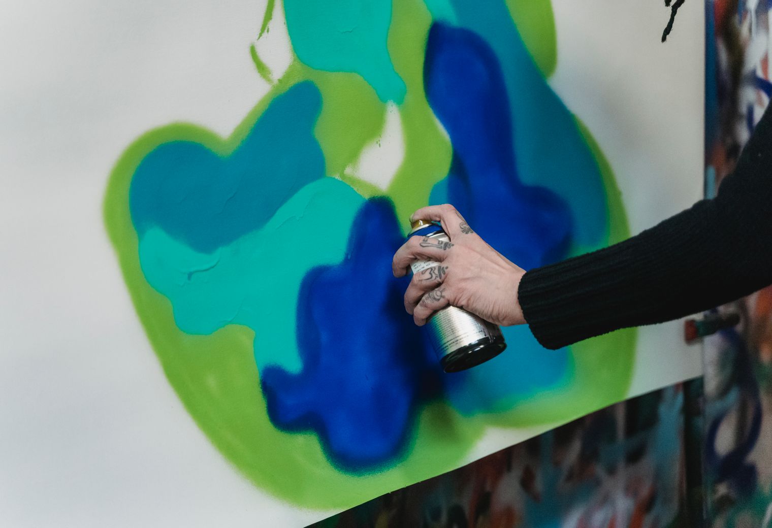 Painters and Decorators in Edgware — walls rolled to an even, flat finish