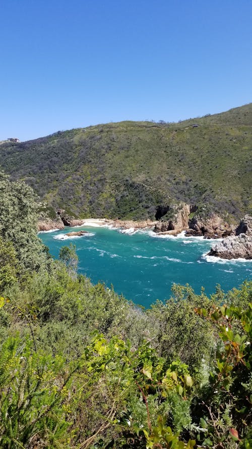 Fotos de stock gratuitas de acantilado, agua, azul