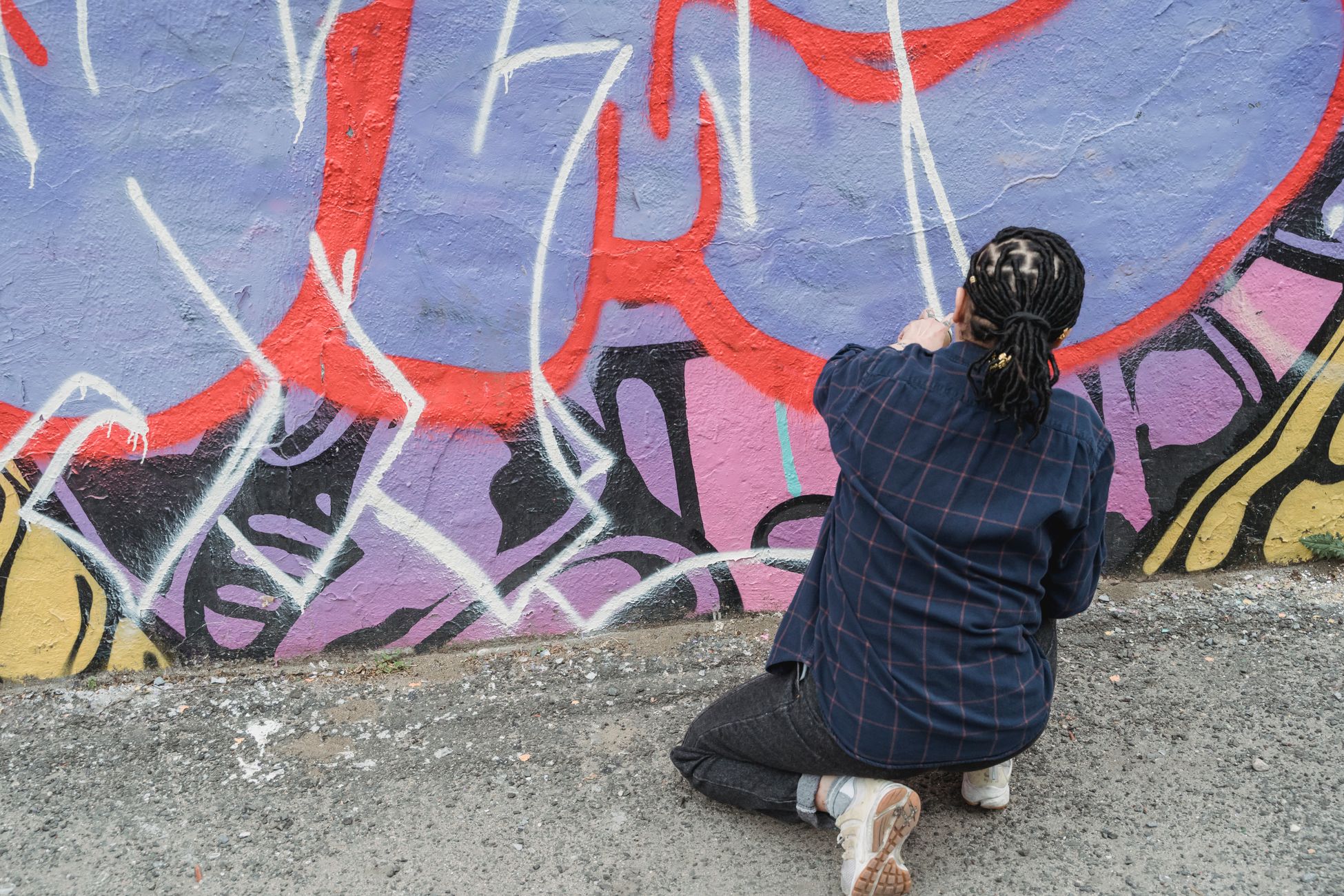 Graffiti-kunstenaars komen samen in The Loods