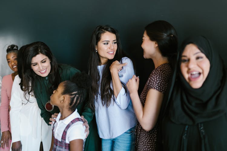 Group Of Women Talking