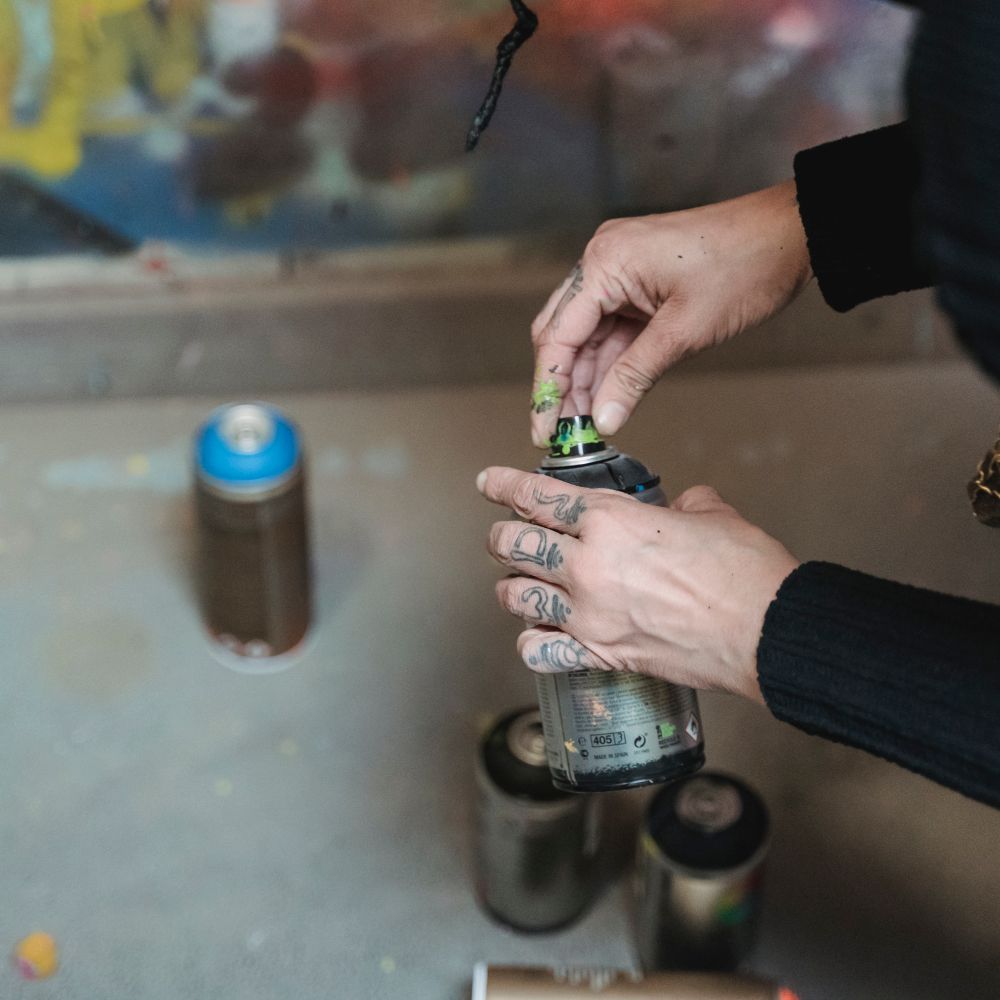 Masonry and Render Painting in St James's — surfaces prepped and cut in by hand