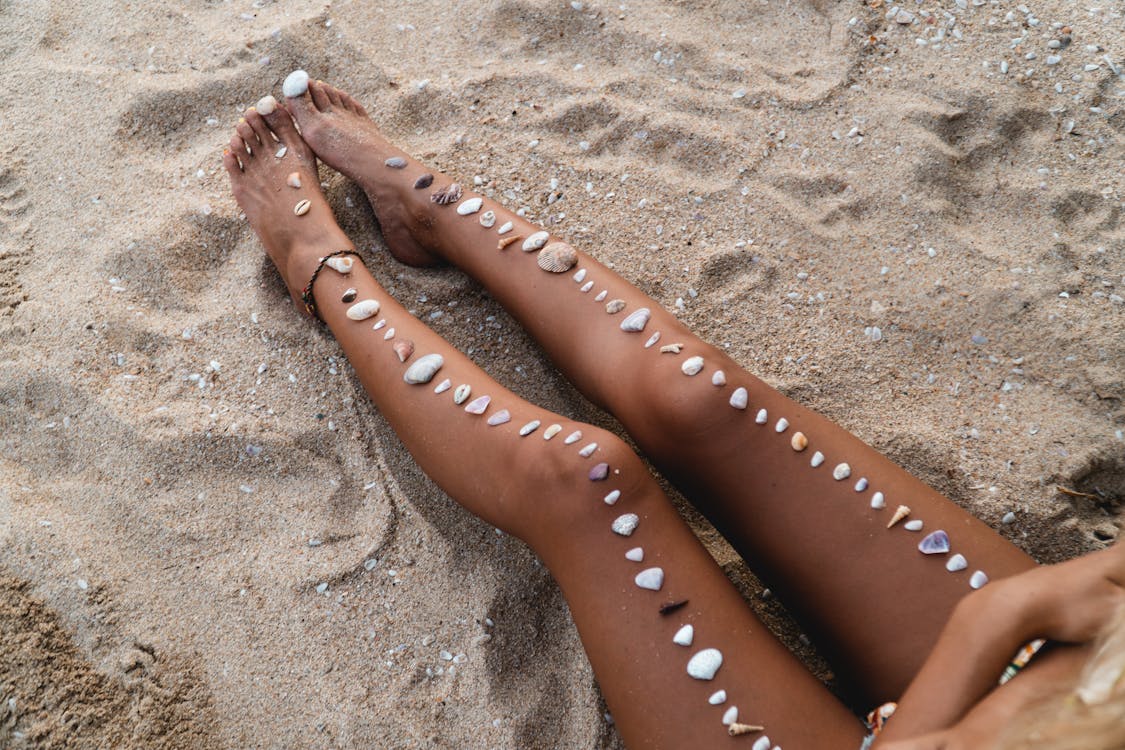 Gratuit Photos gratuites de anonyme, bain de soleil, bronzage Photos