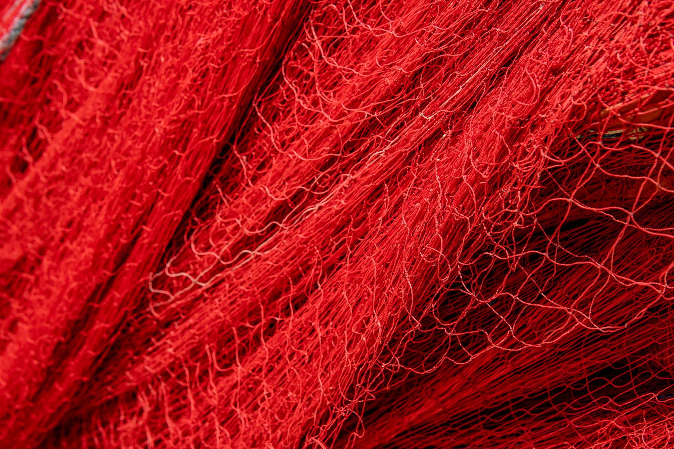 Capture .net Red Close-Up Shot of a Red Net · Free Stock Photo