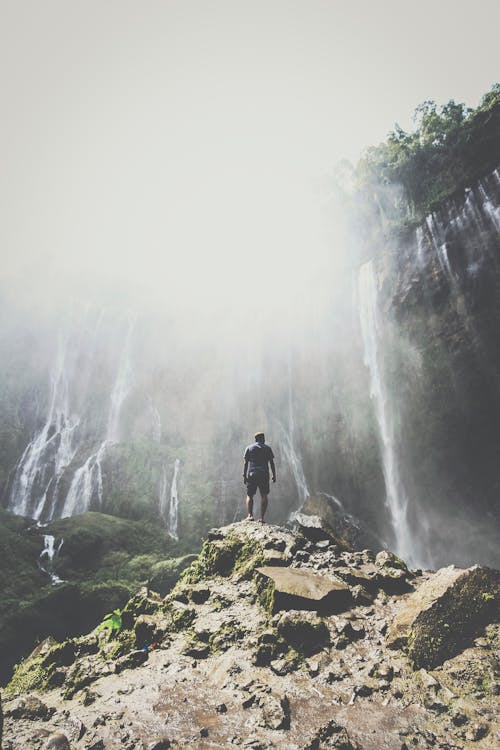 Free stock photo of adventure, bright, cascade