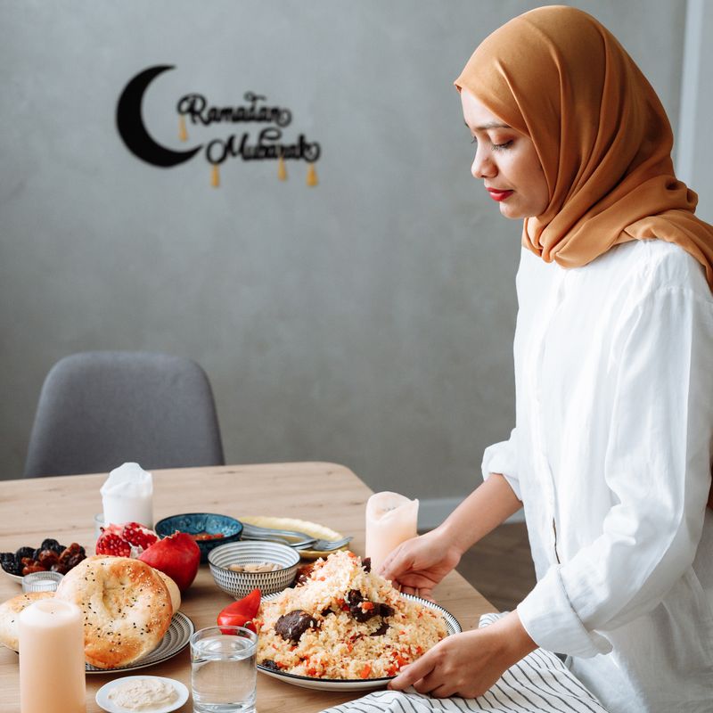 Ramadan Iftar Date Walnut Rice