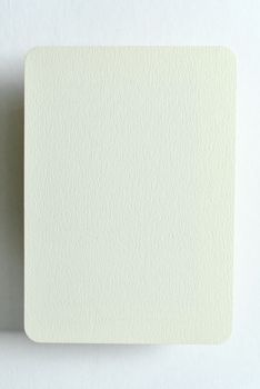 A minimalist blank textured card on a neutral white background, perfect for mockups.