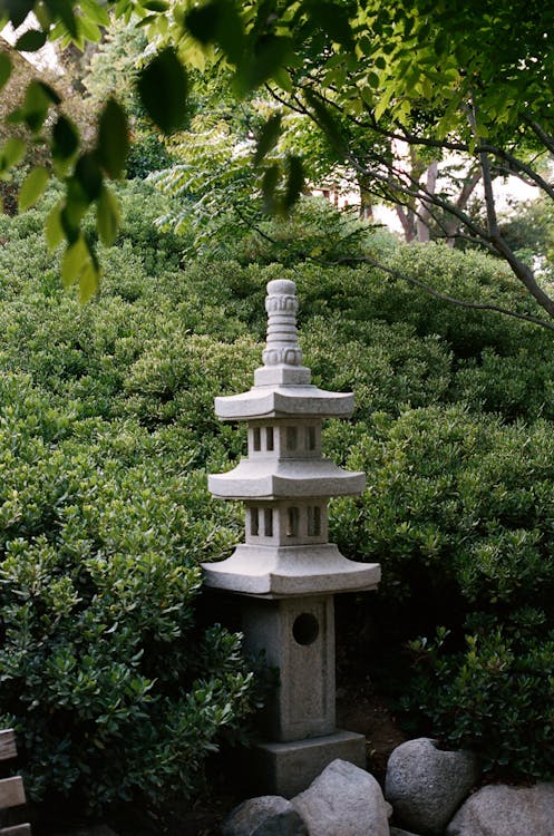 Japanese Garden Concrete Ornament 