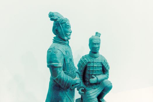 Terracotta Warriors with an archaeologist — Xi'an