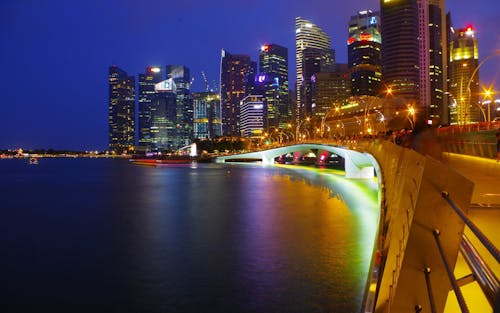 esplanade köprüsü, Singapur içeren Ücretsiz stok fotoğraf