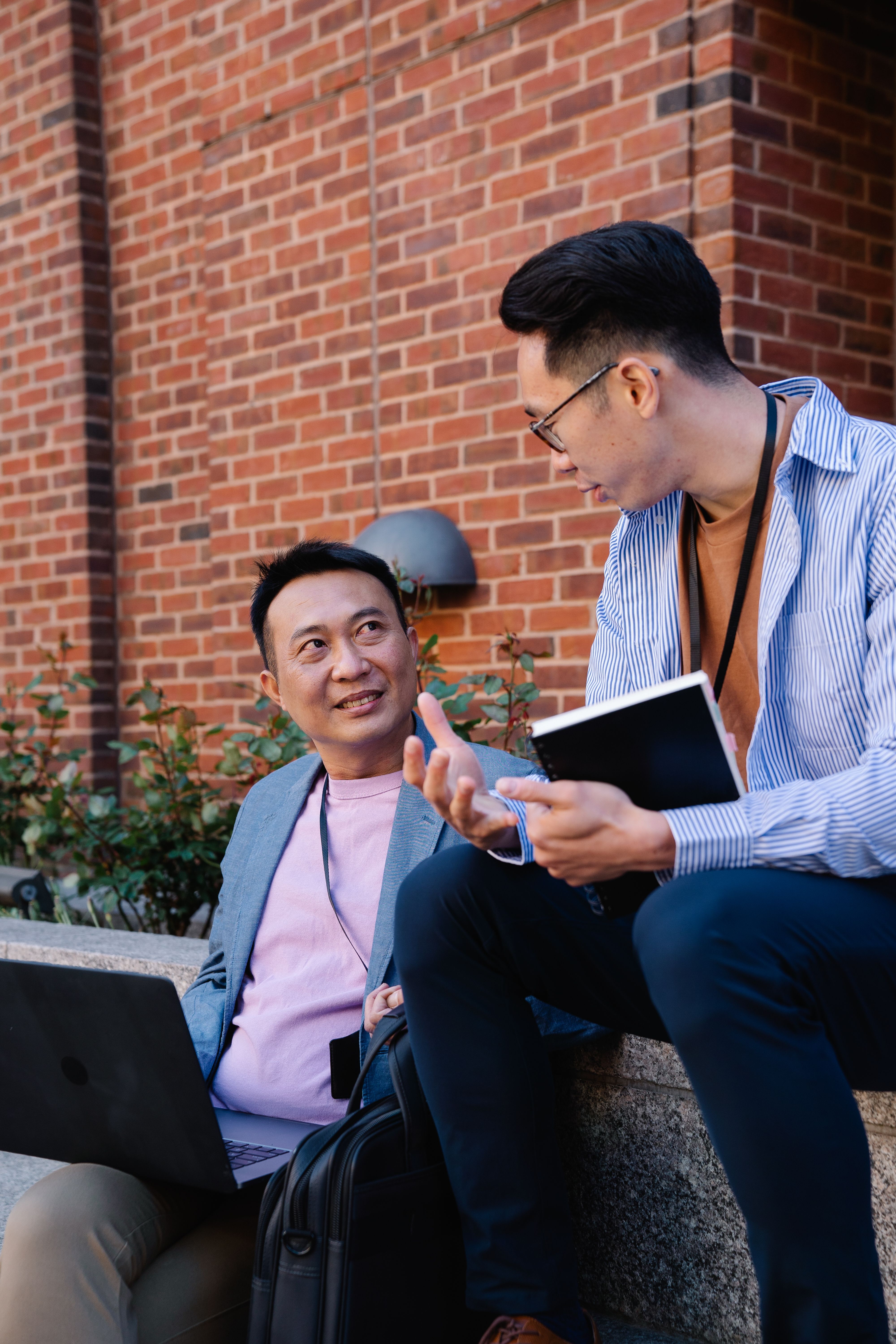 Men Having a Conversation · Free Stock Photo