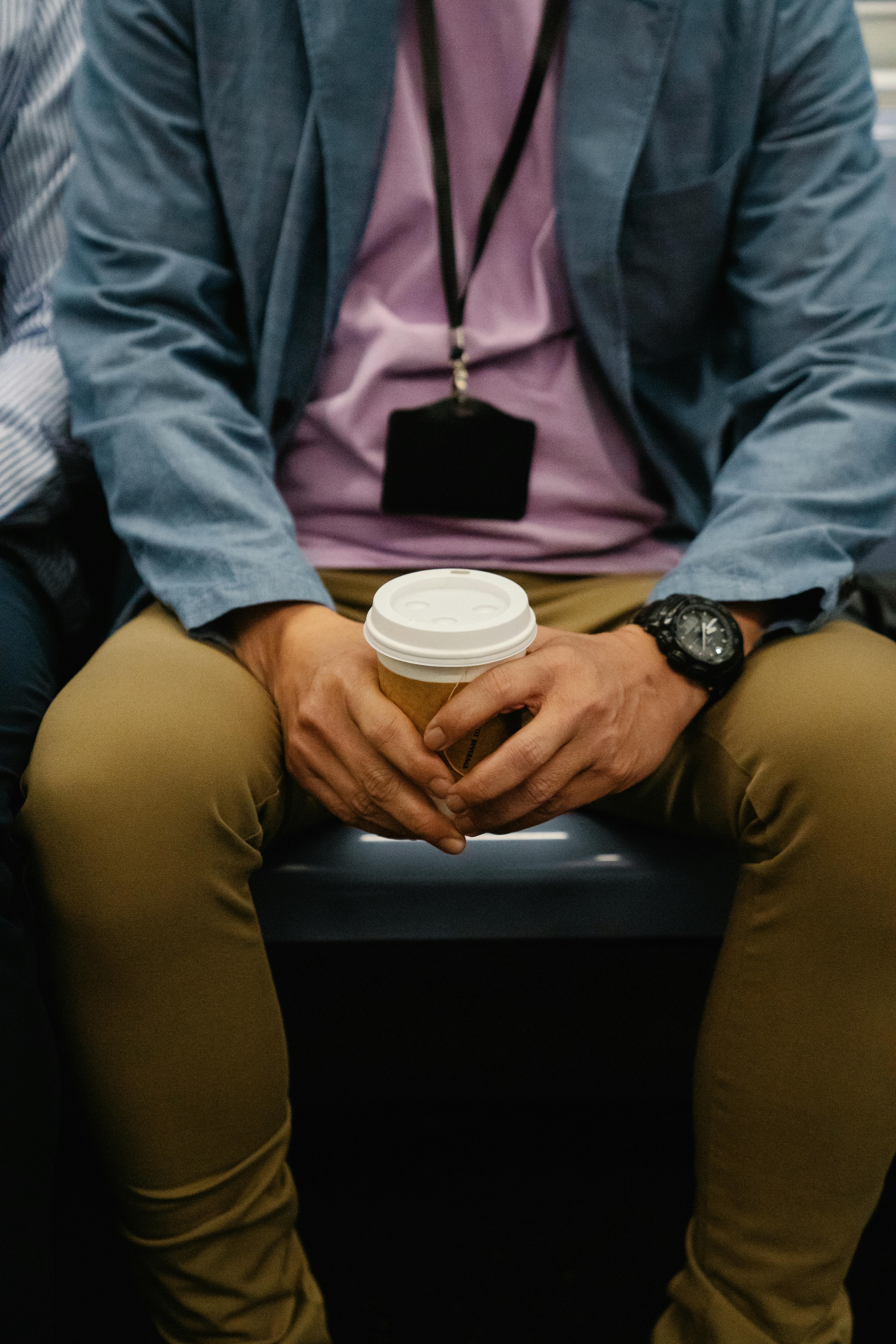 A Person Holding White Paper Cup · Free Stock Photo