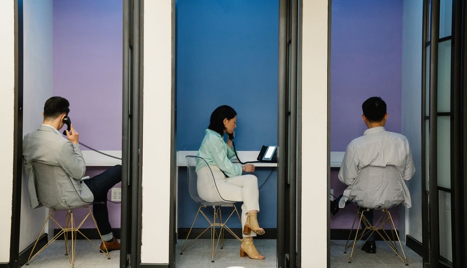 private acoustic phone booths in a residential coworking space - apartments with coworking space private acoustic phone booths in a residential coworking space - apartments with coworking space