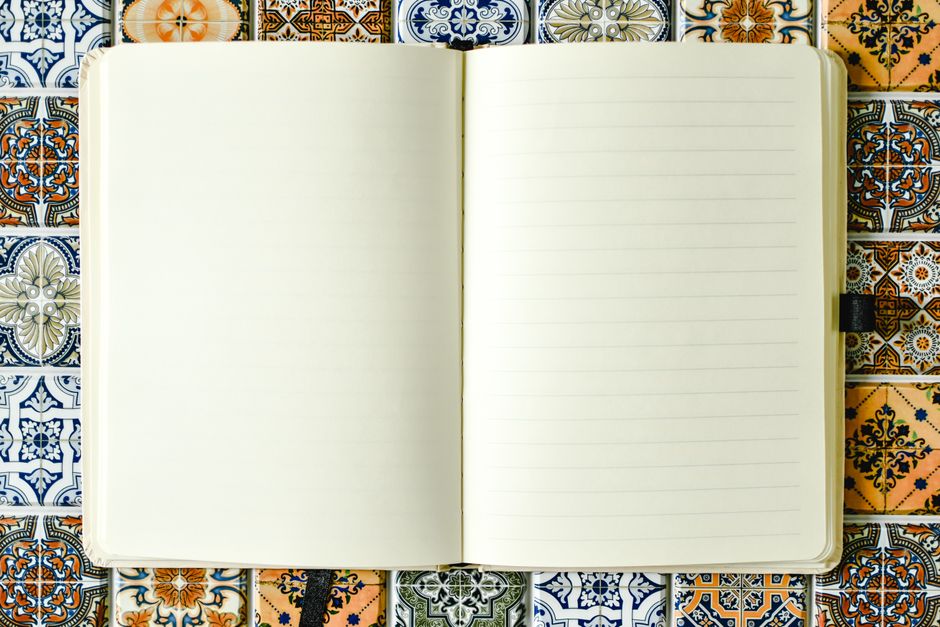notebook natural light lifestyle photo 2