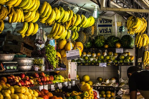 Безкоштовне стокове фото на тему «акції, Асорті, банани» стокове фото