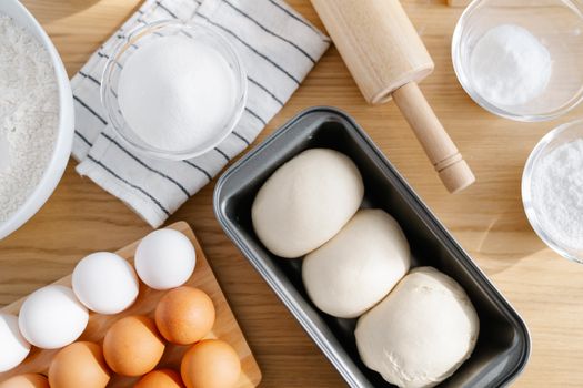 White Eggs on Stainless Steel Tray