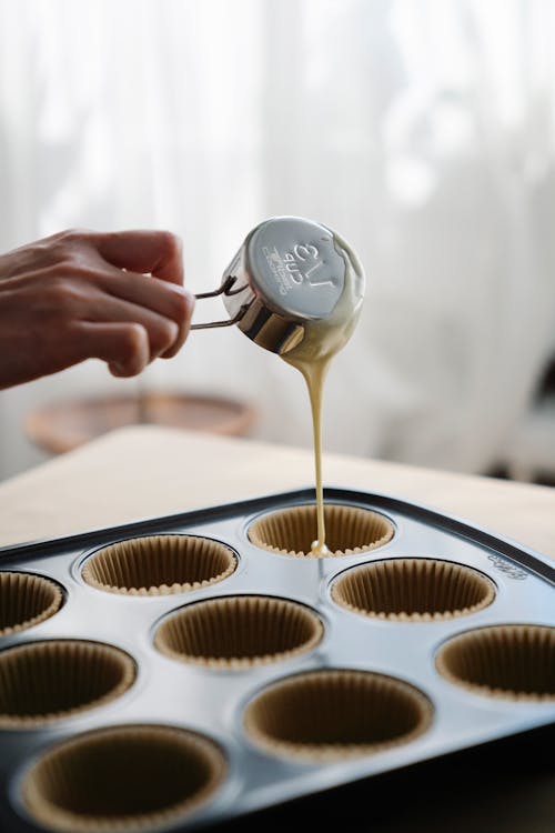 Základová fotografie zdarma na téma domácí, lití, muffin