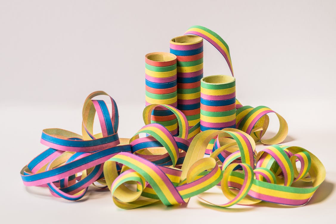 Assorted-color Ribbon With Spool · Free Stock Photo