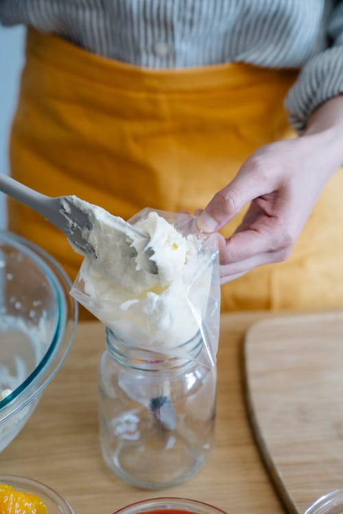 Whipped Cream in Jar