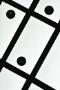 White Cards over Black Surface