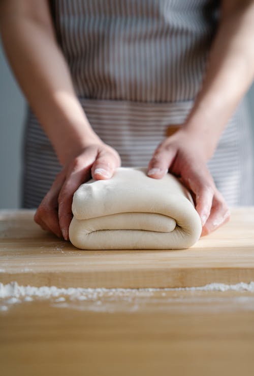 Woman Hands Preparing Pastry