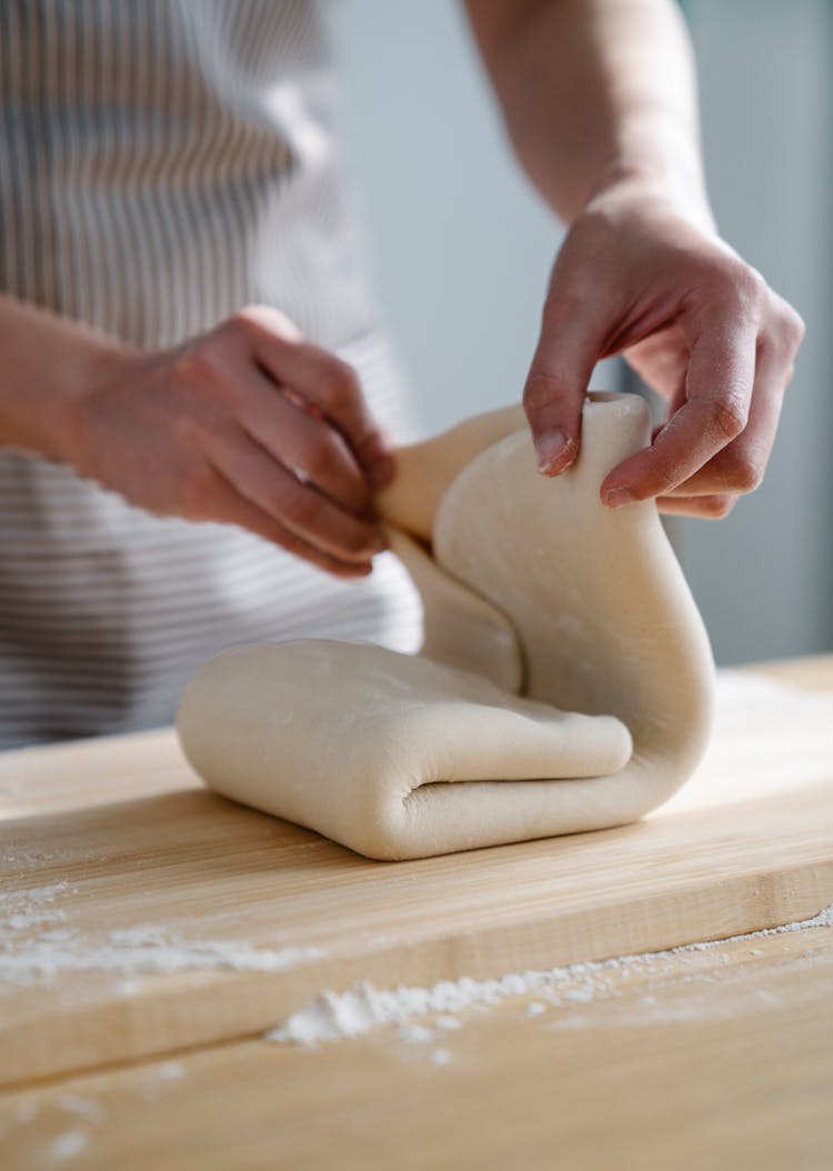 Woman Making French Pastry 