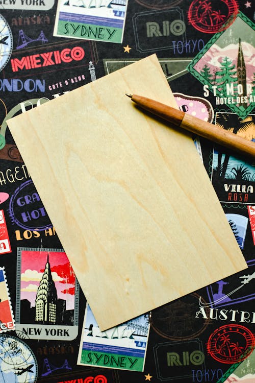 A Blank Wooden Board