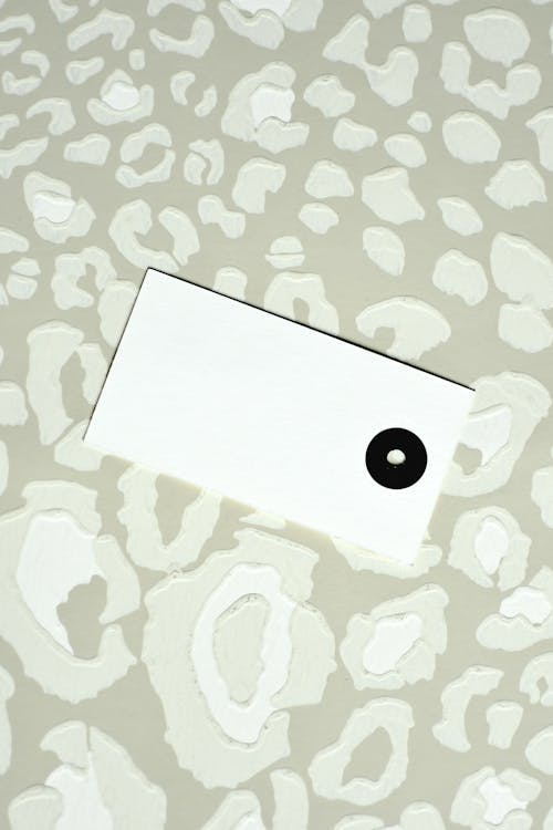White Envelope with Black Dot