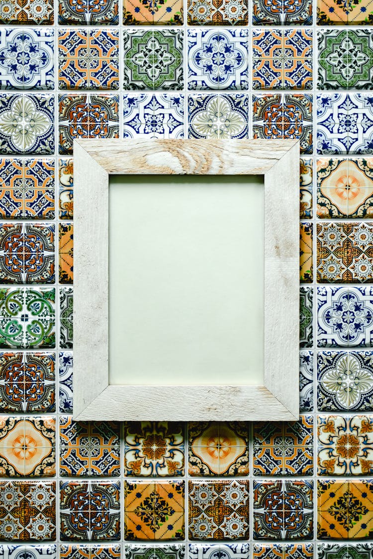 Photo Of A Blank Picture Frame