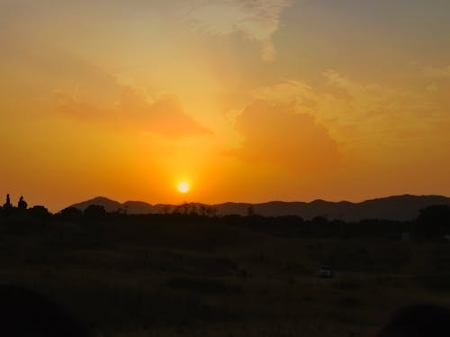 Free stock photo of beautiful sunset, clear sky, cloud graphics