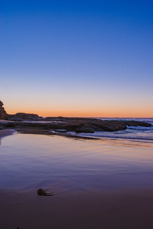 Rocks Formation in the Beach