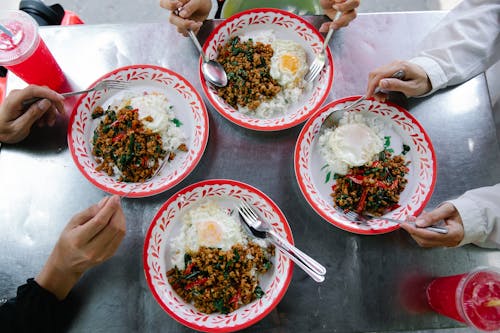 Kostenloses Stock Foto zu abendessen, aufsicht, chili