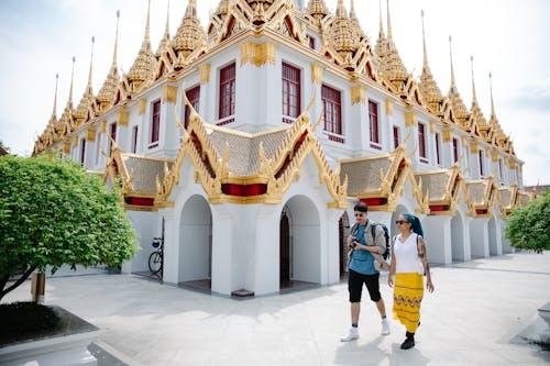 Fotobanka s bezplatnými fotkami na tému architektúra, Bangkok, budhistický chrám