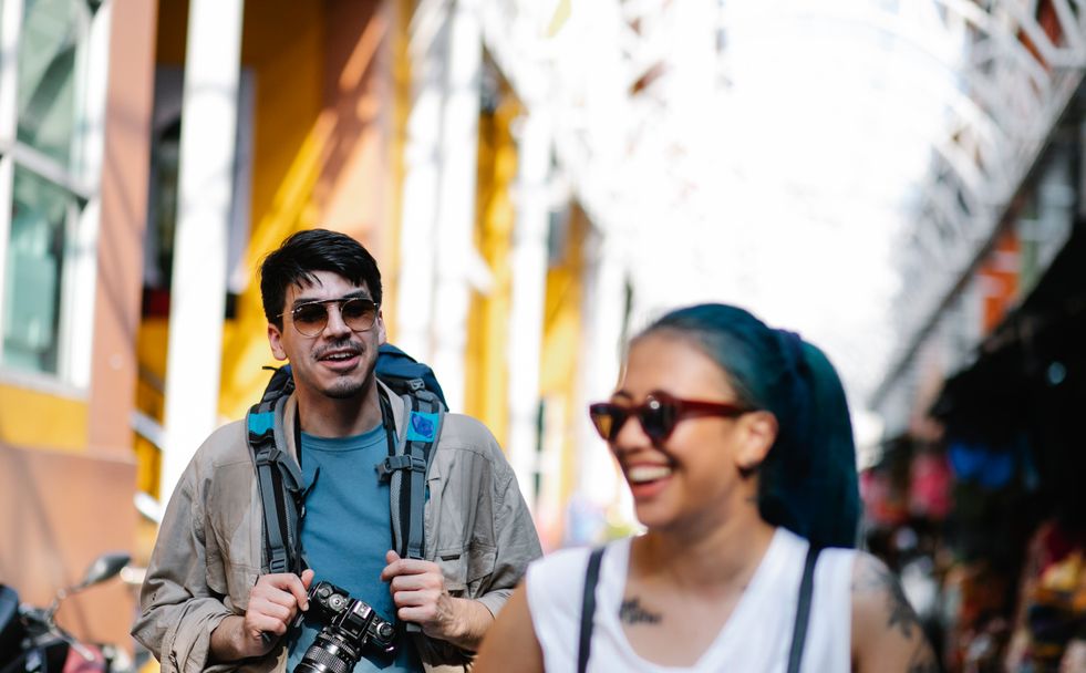 diverse group of people using dating apps on smartphones