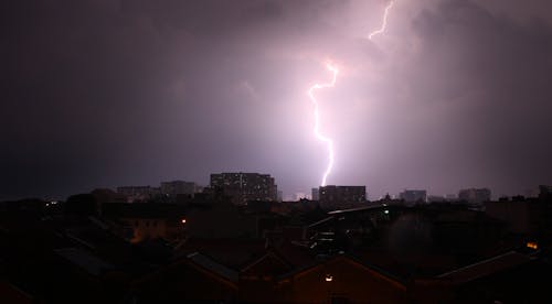 Fotos de stock gratuitas de Luces de la ciudad, relámpago