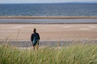 Free stock photo of beach, child, dune
