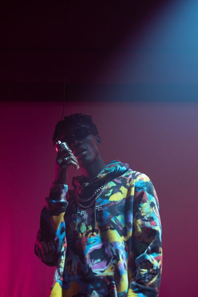 Hip hop rapper music video urban